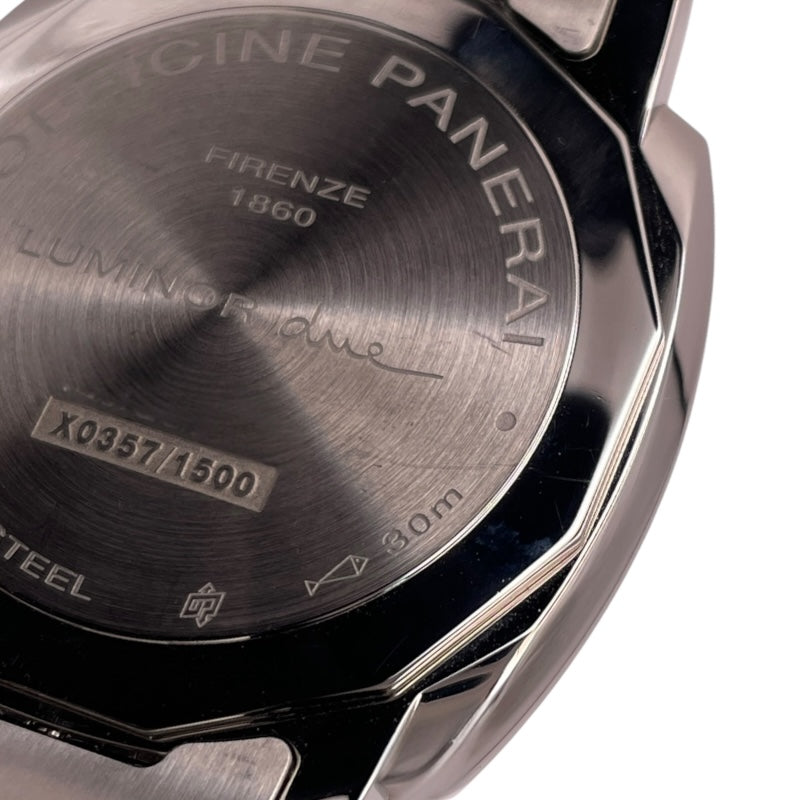 パネライ PANERAI ルミノール ドゥエ 42mm PAM01124 ネイビー SS 自動巻き メンズ 腕時計