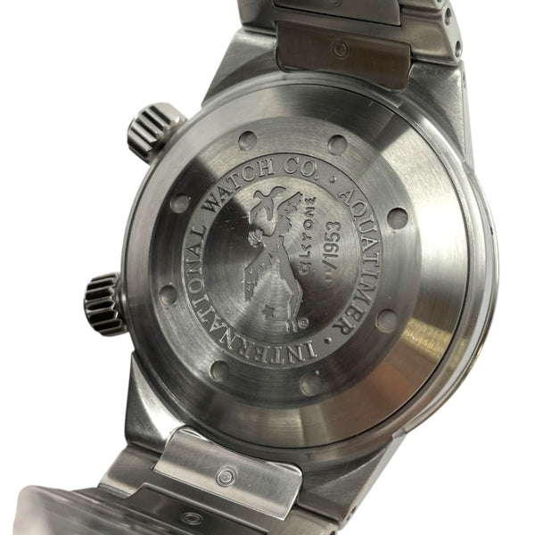 インターナショナルウォッチカンパニー IWC アクアタイマークストーダイバーズ IW354806 ブルー SS 自動巻き メンズ 腕時計