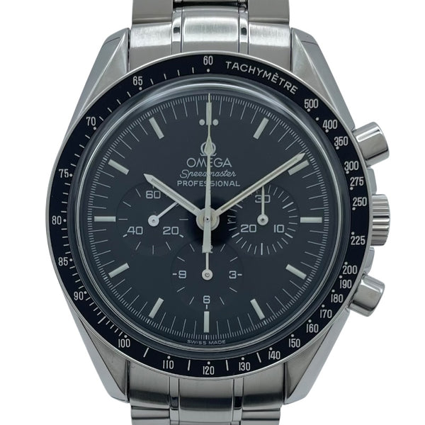 オメガ OMEGA スピードマスター プロフェッショナル 3572.50 ブラック SS メンズ 腕時計
