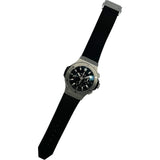 ウブロ HUBLOT ビッグバンスチール 301.SX.1170.RX ブラック SS 自動巻き メンズ 腕時計