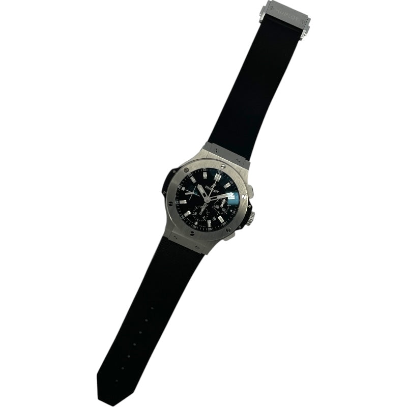 ウブロ HUBLOT ビッグバンスチール 301.SX.1170.RX ブラック SS 自動巻き メンズ 腕時計