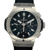 ウブロ HUBLOT ビッグバンスチール 301.SX.1170.RX ブラック SS 自動巻き メンズ 腕時計