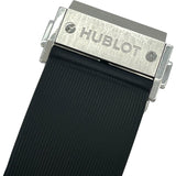 ウブロ HUBLOT ビッグバンスチール 301.SX.1170.RX ブラック SS 自動巻き メンズ 腕時計