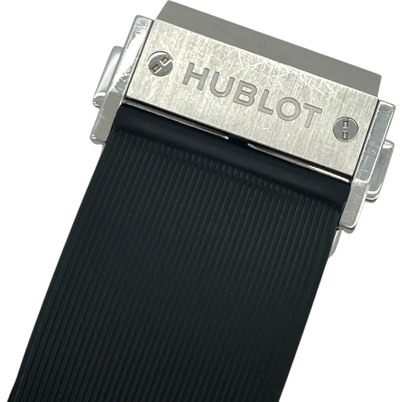 ウブロ HUBLOT ビッグバンスチール 301.SX.1170.RX ブラック SS 自動巻き メンズ 腕時計