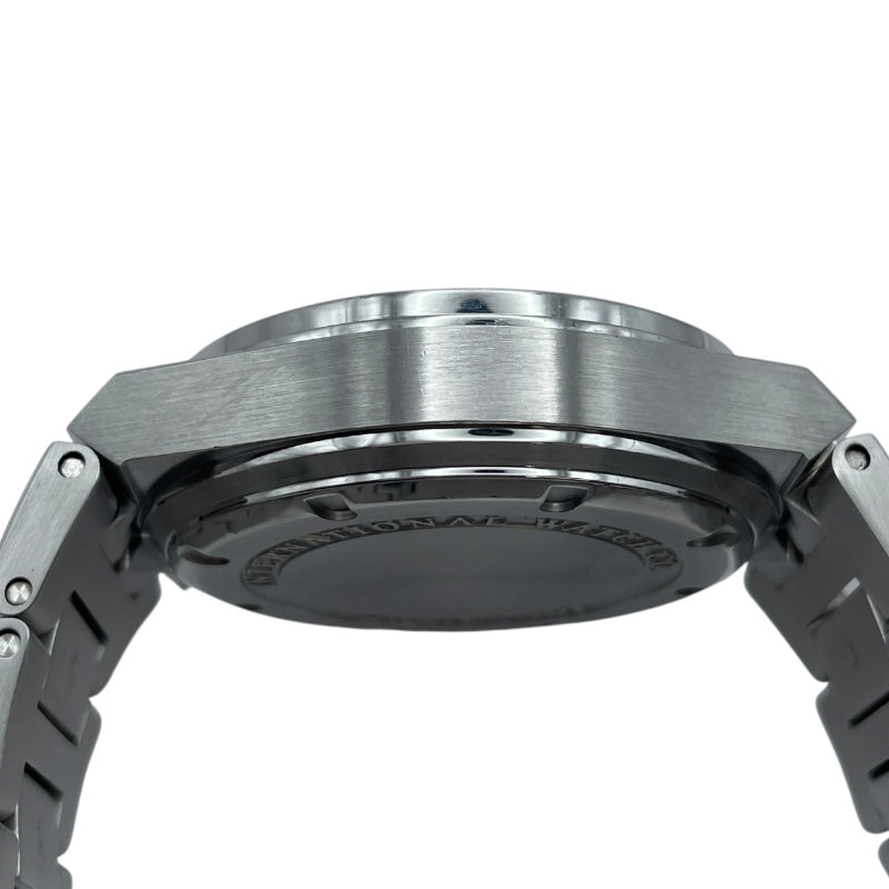 インターナショナルウォッチカンパニー IWC インヂュニア クロノグラフ IW372501 ネイビー SS 自動巻き メンズ 腕時計