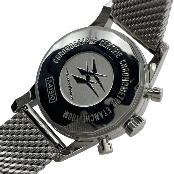 ブライトリング BREITLING トランスオーシャン クロノグラフ38 A4131012/G757 シルバー SS メンズ 腕時計