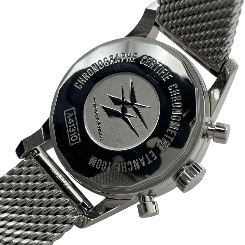 ブライトリング BREITLING トランスオーシャン クロノグラフ38 A4131012/G757 シルバー SS メンズ 腕時計