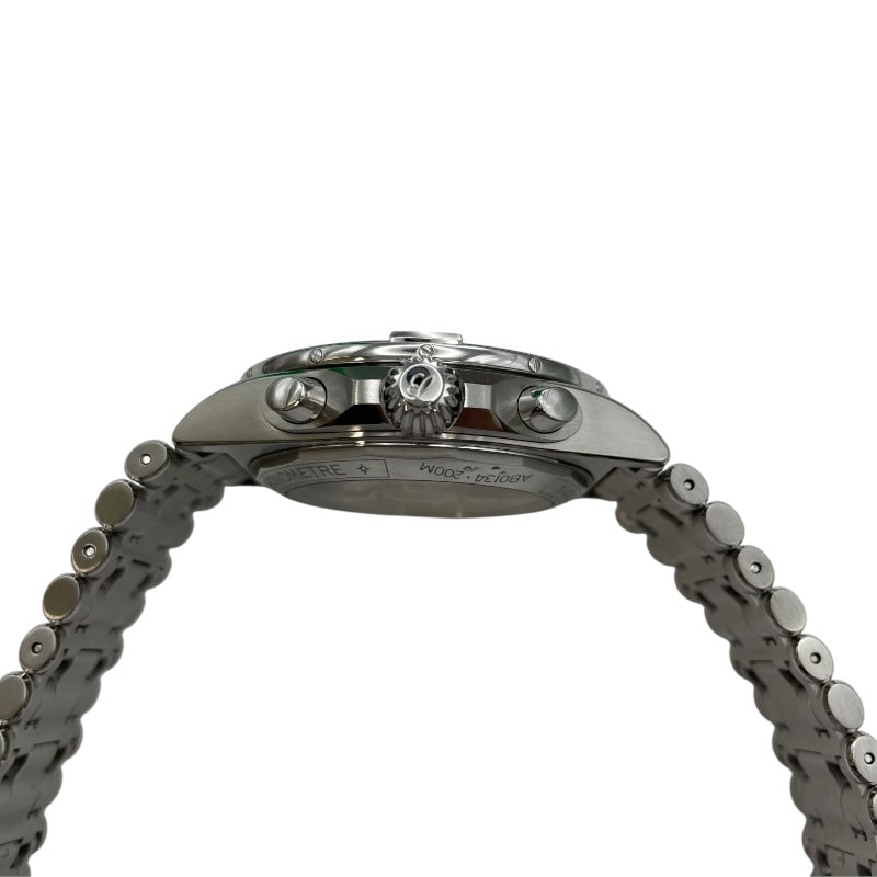 ブライトリング BREITLING クロノマット B01 42 ベントレー AB0134 グリーン SS メンズ 腕時計