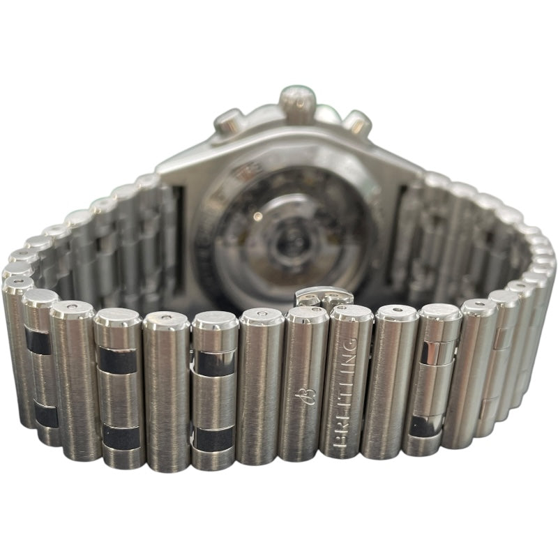 ブライトリング BREITLING クロノマット B01 42 ベントレー AB0134 グリーン SS メンズ 腕時計