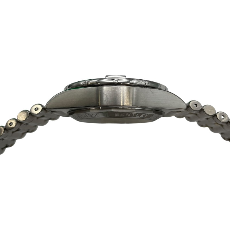 ブライトリング BREITLING クロノマット B01 42 ベントレー AB0134 グリーン SS メンズ 腕時計