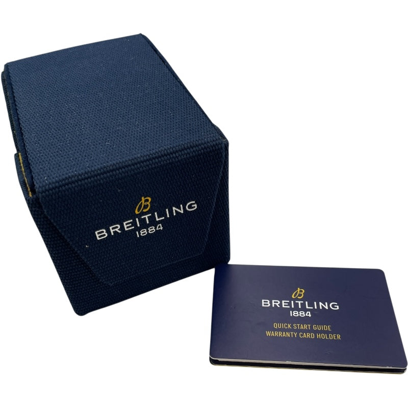 ブライトリング BREITLING クロノマット B01 42 ベントレー AB0134 グリーン SS メンズ 腕時計