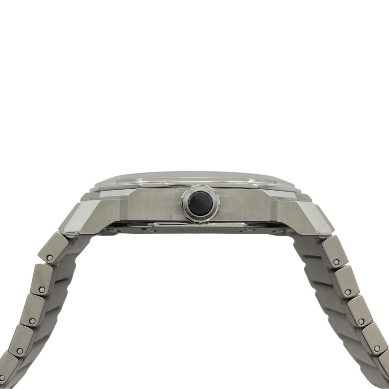 ブルガリ BVLGARI オクト ソロテンポ 102104(BG038S) ブラック SS メンズ 腕時計