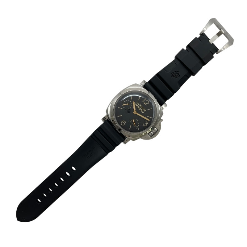 パネライ PANERAI ルミノール1950 3デイズ パワーリザーブ 47mm PAM00423 ブラック SS メンズ 腕時計