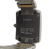 カルティエ Cartier タンクフランセーズ SM W51007Q4 ホワイト SS/YG クオーツ レディース 腕時計