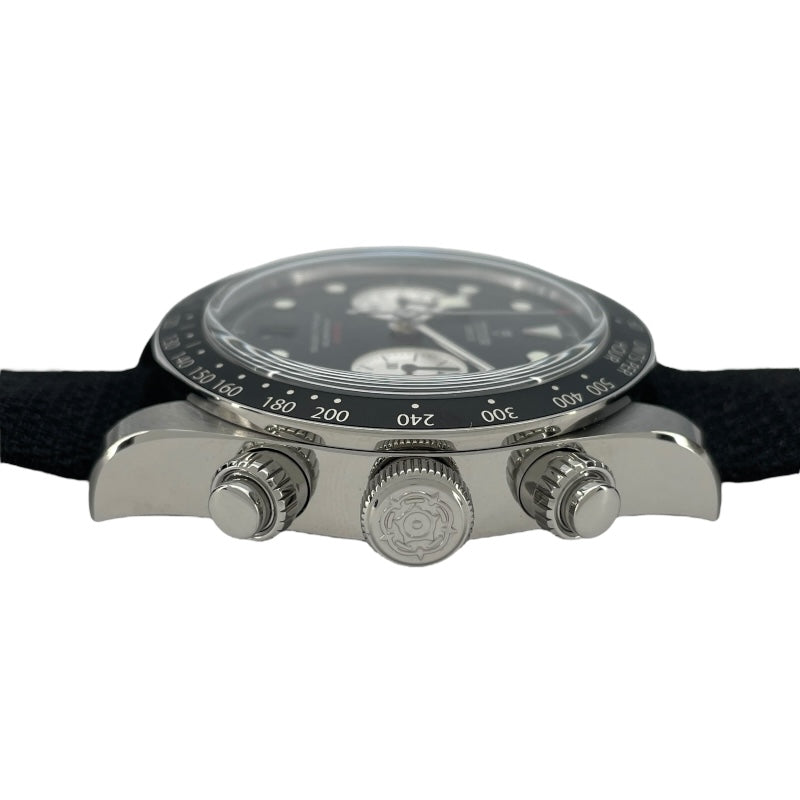 チューダー/チュードル TUDOR ブラックベイ クロノ 79360N ブラック SS メンズ 腕時計