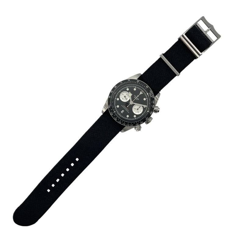 チューダー/チュードル TUDOR ブラックベイ クロノ 79360N ブラック SS メンズ 腕時計