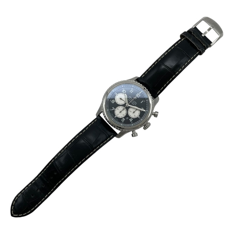 ブライトリング BREITLING ナビタイマー8 B01 クロノグラフ 43 AB117131B1P1 ブラック SS 自動巻き メンズ 腕時計