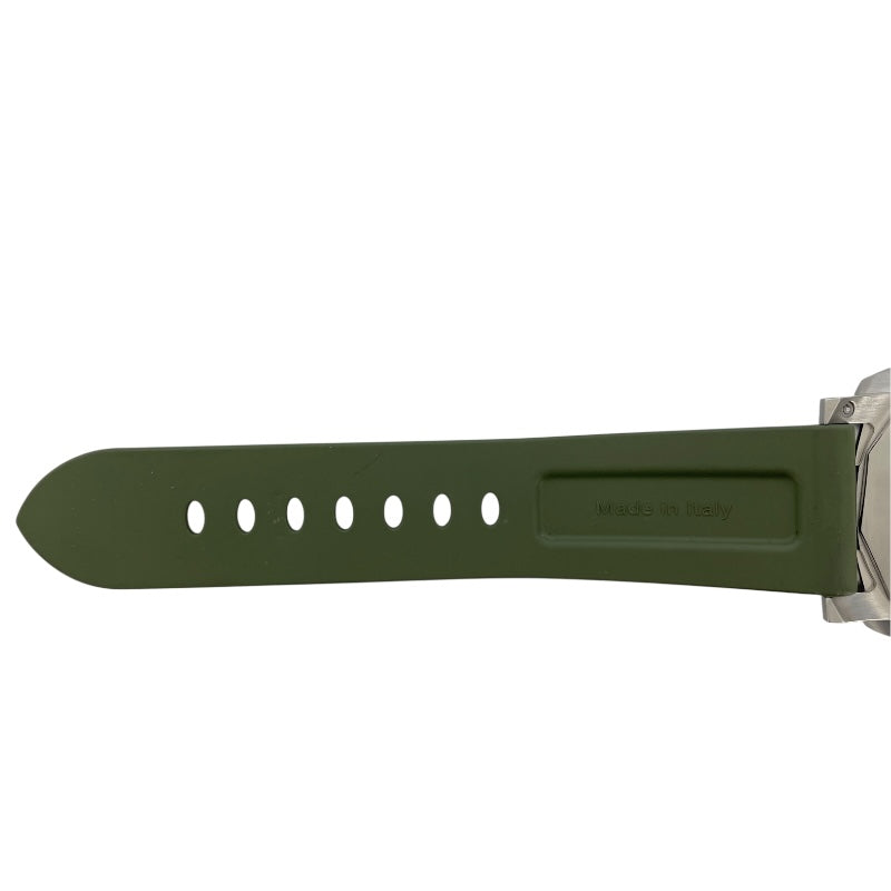 パネライ PANERAI ルミノール マリーナ eスチール エメラルドグリーン PAM01356 グリーン SS メンズ 腕時計