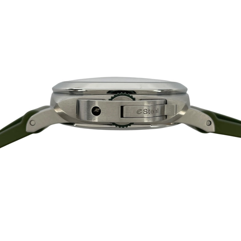パネライ PANERAI ルミノール マリーナ eスチール エメラルドグリーン PAM01356 グリーン SS メンズ 腕時計