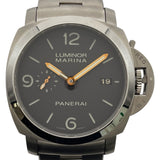 パネライ PANERAI ルミノール マリーナ 1950 3DAYS オートマティック チタニオ PAM00352 ブラウン チタン メンズ 腕時計