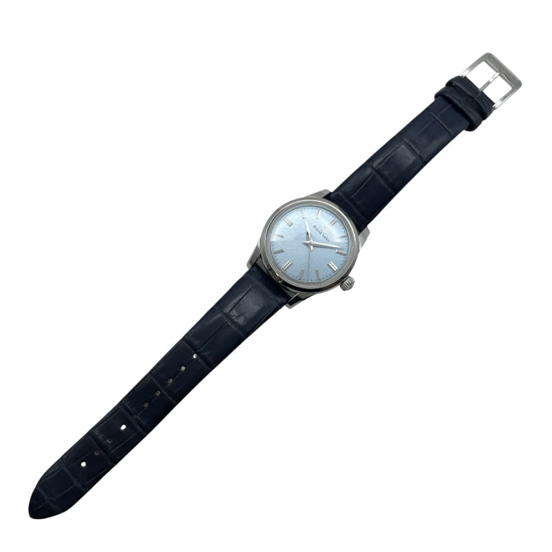 グランドセイコー Grand Seiko エレガンスコレクション SBGW283 ブルー SS メンズ 腕時計