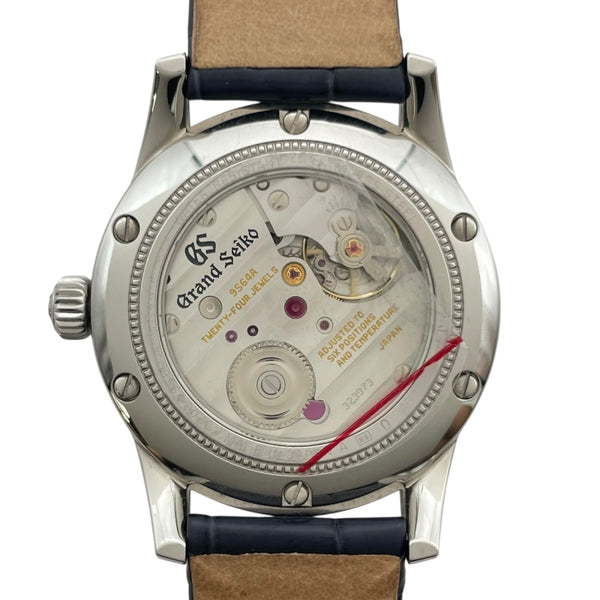グランドセイコー Grand Seiko エレガンスコレクション SBGW283 ブルー SS メンズ 腕時計