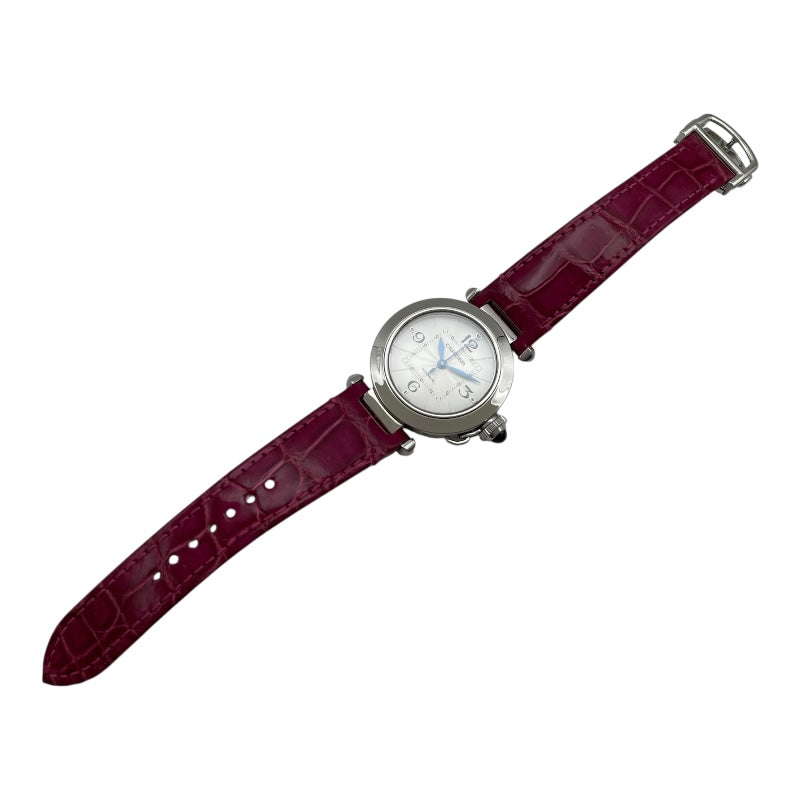 カルティエ Cartier パシャ ドゥ カルティエ WSPA0012 ホワイト SS レディース 腕時計