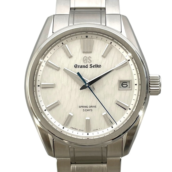 グランドセイコー Grand Seiko エボリューション 9 コレクション スプリングドライブ SLGA009 ホワイト 白樺ダイヤル SS 自動巻き メンズ 腕時計