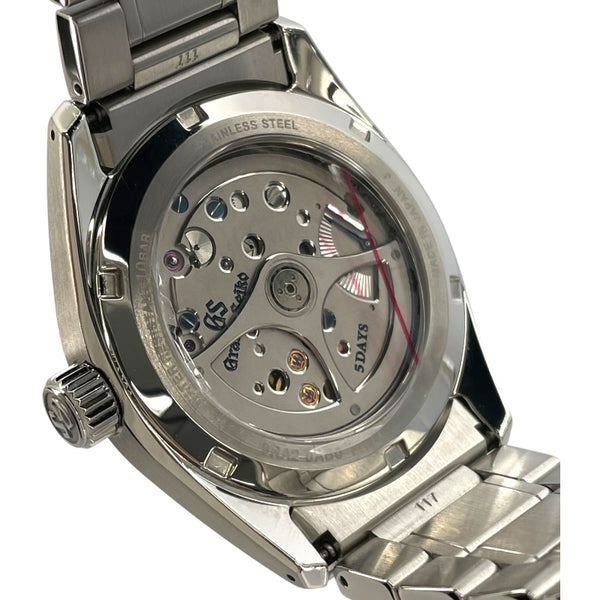 グランドセイコー Grand Seiko エボリューション 9 コレクション スプリングドライブ SLGA009 ホワイト 白樺ダイヤル SS 自動巻き メンズ 腕時計