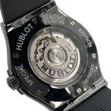 ウブロ HUBLOT クラシック フュージョン ブラックセラミック YOSHIDASPECIAL 511.CM.1470.RX.MYOS ブラック セラミック 自動巻き メンズ 腕時計