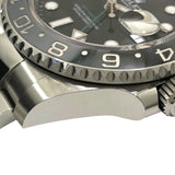 ロレックス ROLEX GMTマスター2 ランダムシリアル 126710GRNR ブラック オイスターブレス SS メンズ 腕時計