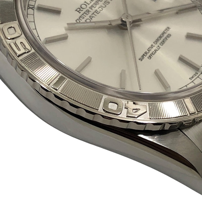 ロレックス ROLEX デイトジャスト サンダーバード U番 16264 シルバー WG/SS 自動巻き メンズ 腕時計