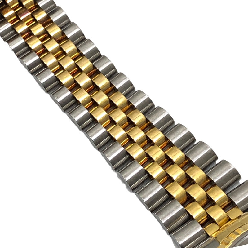 ロレックス ROLEX デイトジャスト S番 16233G シャンパンゴールド SS/K18YG メンズ 腕時計