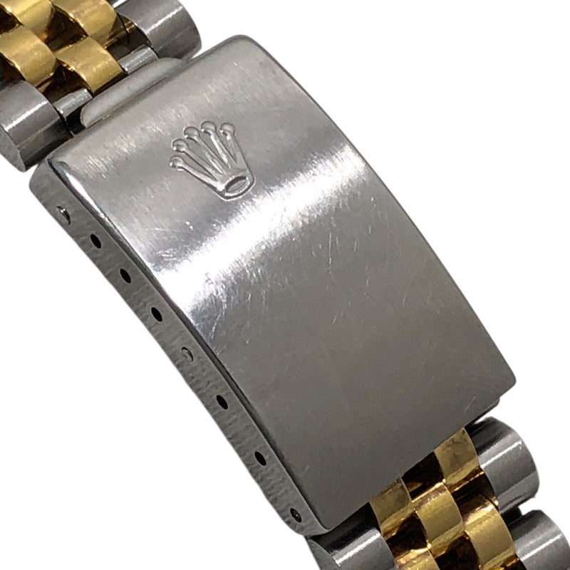 ロレックス ROLEX デイトジャスト S番 16233G シャンパンゴールド SS/K18YG メンズ 腕時計