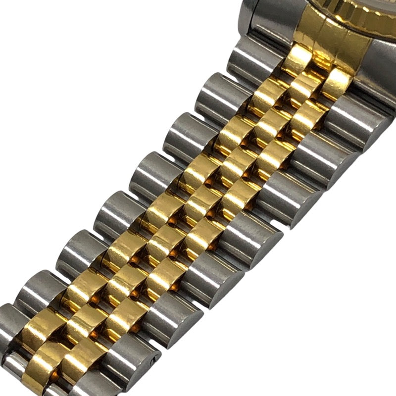 ロレックス ROLEX デイトジャスト S番 16233G シャンパンゴールド SS/K18YG メンズ 腕時計