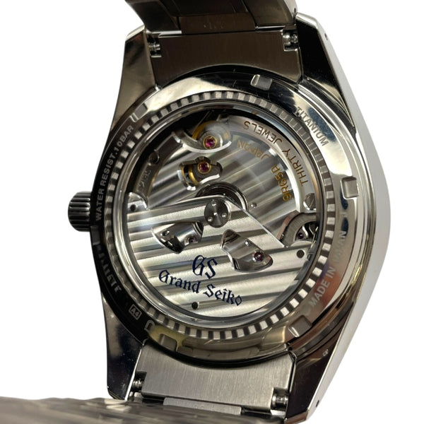グランドセイコー Grand Seiko ヘリテージコレクション スプリングドライブ SBGA211 ホワイト チタン 自動巻き メンズ 腕時計