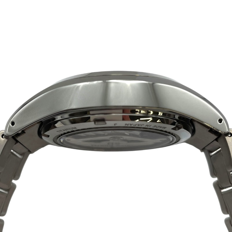 グランドセイコー Grand Seiko ヘリテージコレクション スプリングドライブ SBGA211 ホワイト チタン 自動巻き メンズ 腕時計
