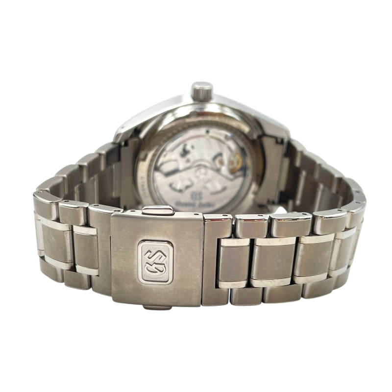 グランドセイコー Grand Seiko ヘリテージコレクション スプリングドライブ SBGA211 ホワイト チタン 自動巻き メンズ 腕時計