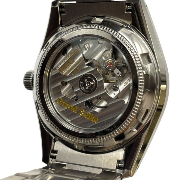 グランドセイコー Grand Seiko ヘリテージコレクション 62GS メカニカルハイビート 36000 SBGH343G グリーン チタン 自動巻き メンズ 腕時計