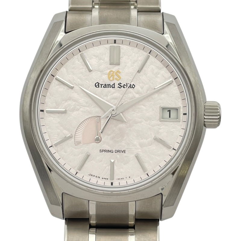 グランドセイコー Grand Seiko ヘリテージコレクション スプリングドライブ SBGA413G ピンク チタン 自動巻き メンズ 腕時計
