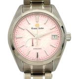 グランドセイコー Grand Seiko ヘリテージコレクション スプリングドライブ キャリバー9R SBGA497 ピンク チタン 自動巻き メンズ 腕時計