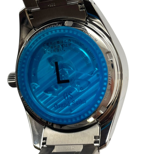 グランドセイコー Grand Seiko ヘリテージコレクション スプリングドライブ キャリバー9R SBGA497 ピンク チタン 自動巻き メンズ 腕時計