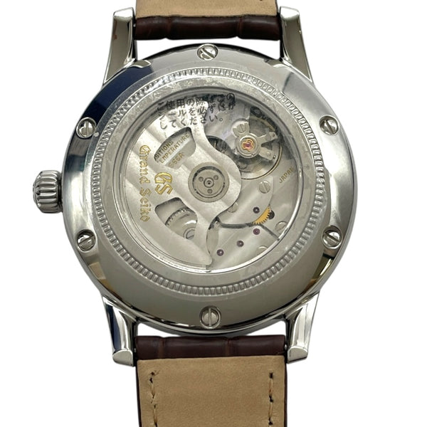 グランドセイコー Grand Seiko エレガンスコレクション 9SメカニカルGMT SBGM221 アイボリー SS 自動巻き メンズ 腕時計