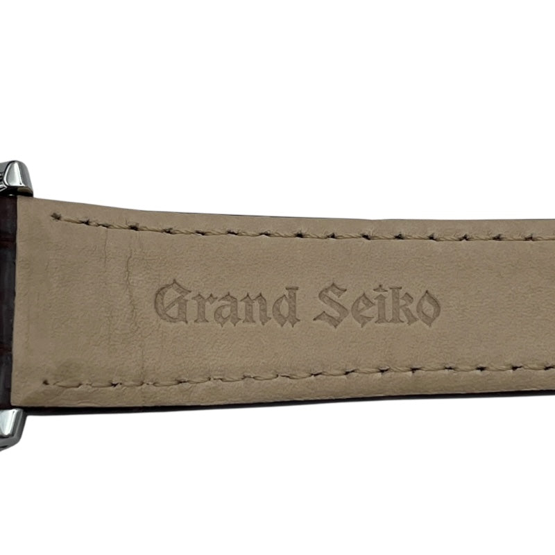 グランドセイコー Grand Seiko エレガンスコレクション 9SメカニカルGMT SBGM221 アイボリー SS 自動巻き メンズ 腕時計