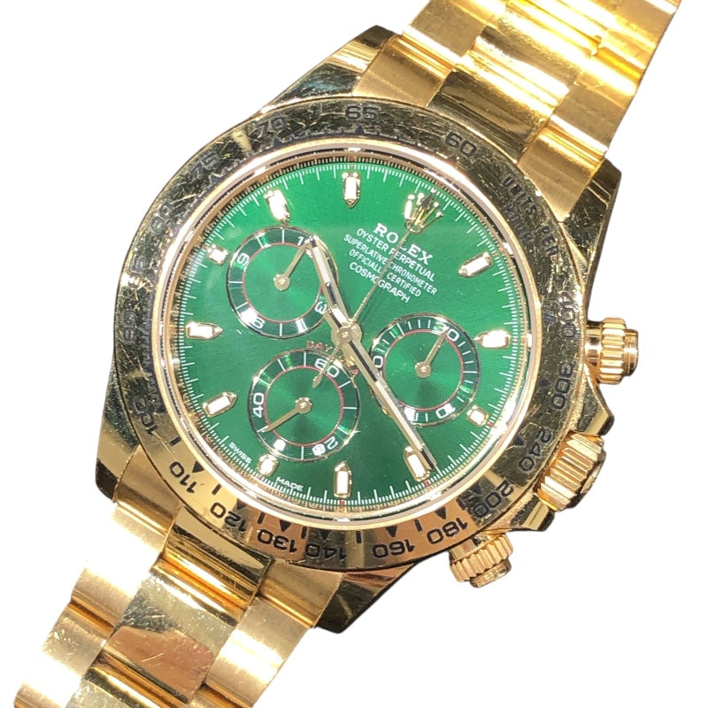 ロレックス ROLEX デイトナ 116508 K18イエローゴールド メンズ 腕時計
