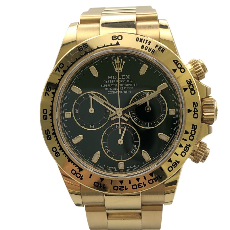 ロレックス ROLEX デイトナ 116508 K18イエローゴールド メンズ 腕時計