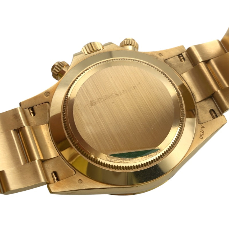 ロレックス ROLEX デイトナ 116508 K18イエローゴールド メンズ 腕時計