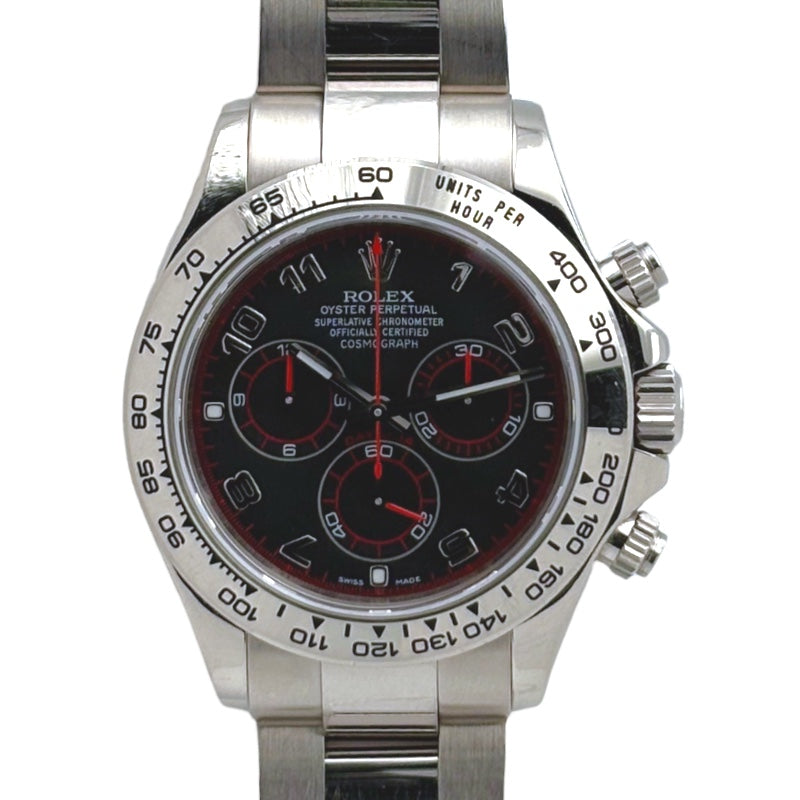 ロレックス ROLEX デイトナ 116509 ブラック メンズ 腕時計