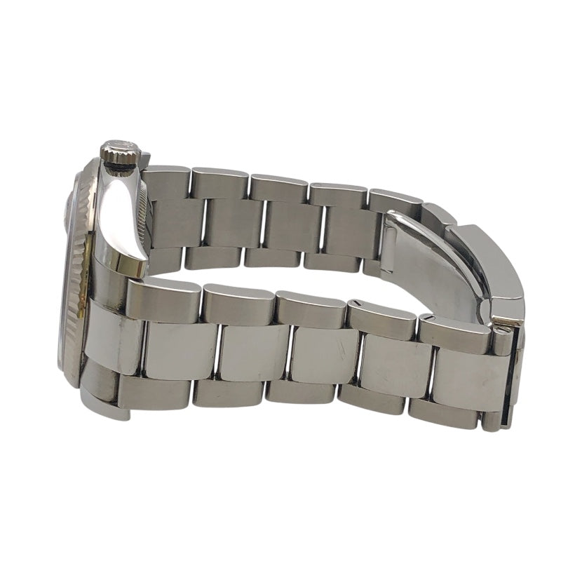 ロレックス ROLEX デイトジャスト36 116234 ブラック WG/SS ユニセックス 腕時計