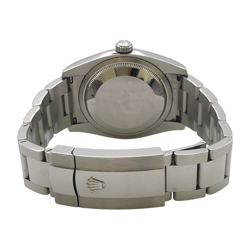 ロレックス ROLEX デイトジャスト36 116234 ブラック WG/SS ユニセックス 腕時計